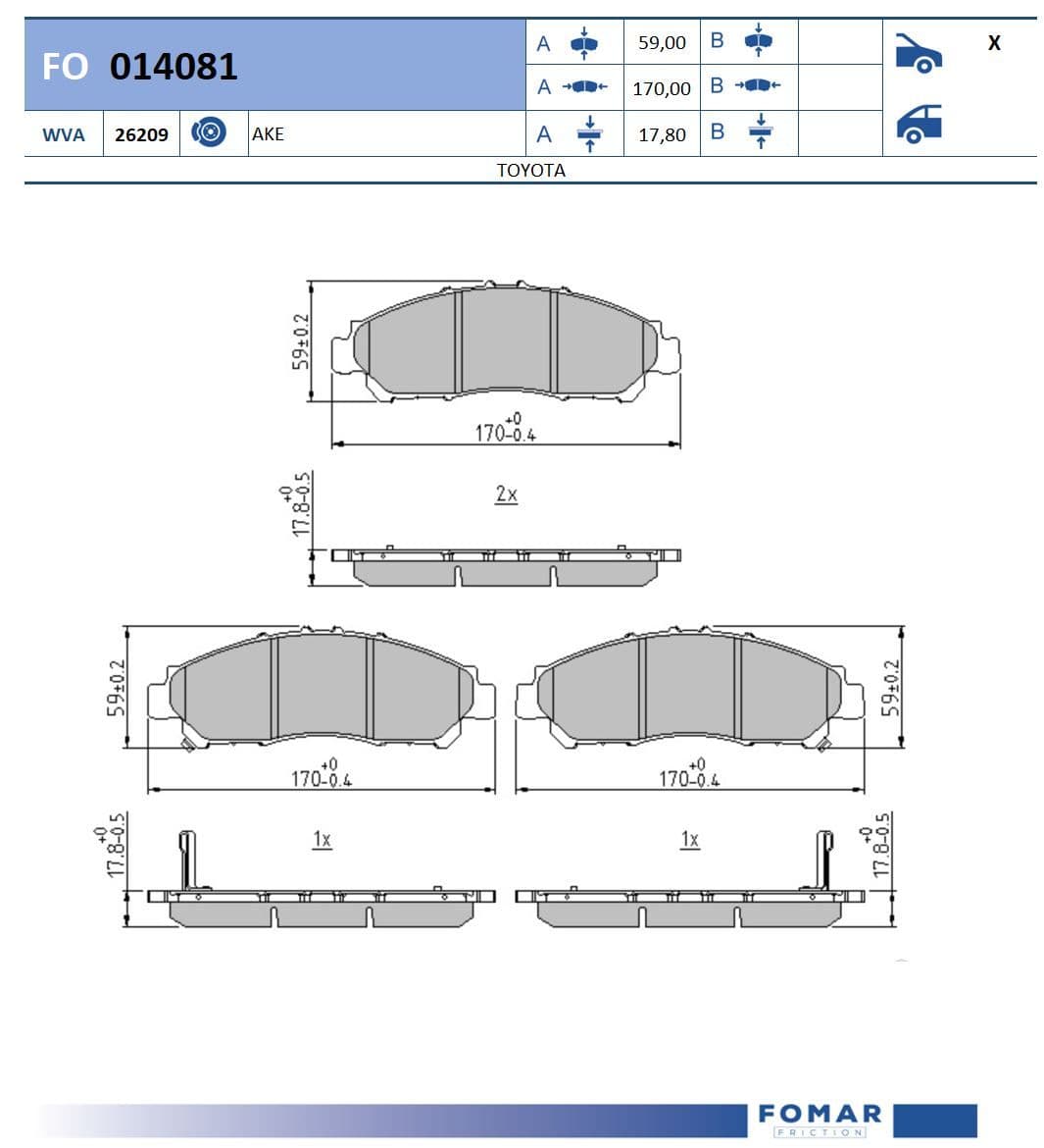 Fomar FO 014081