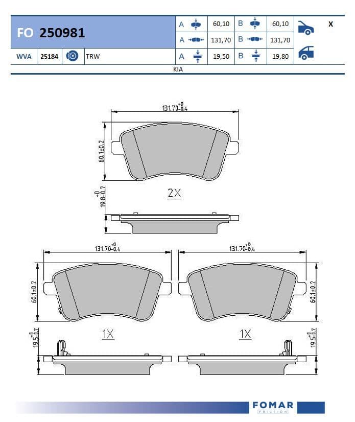 Fomar FO 250981