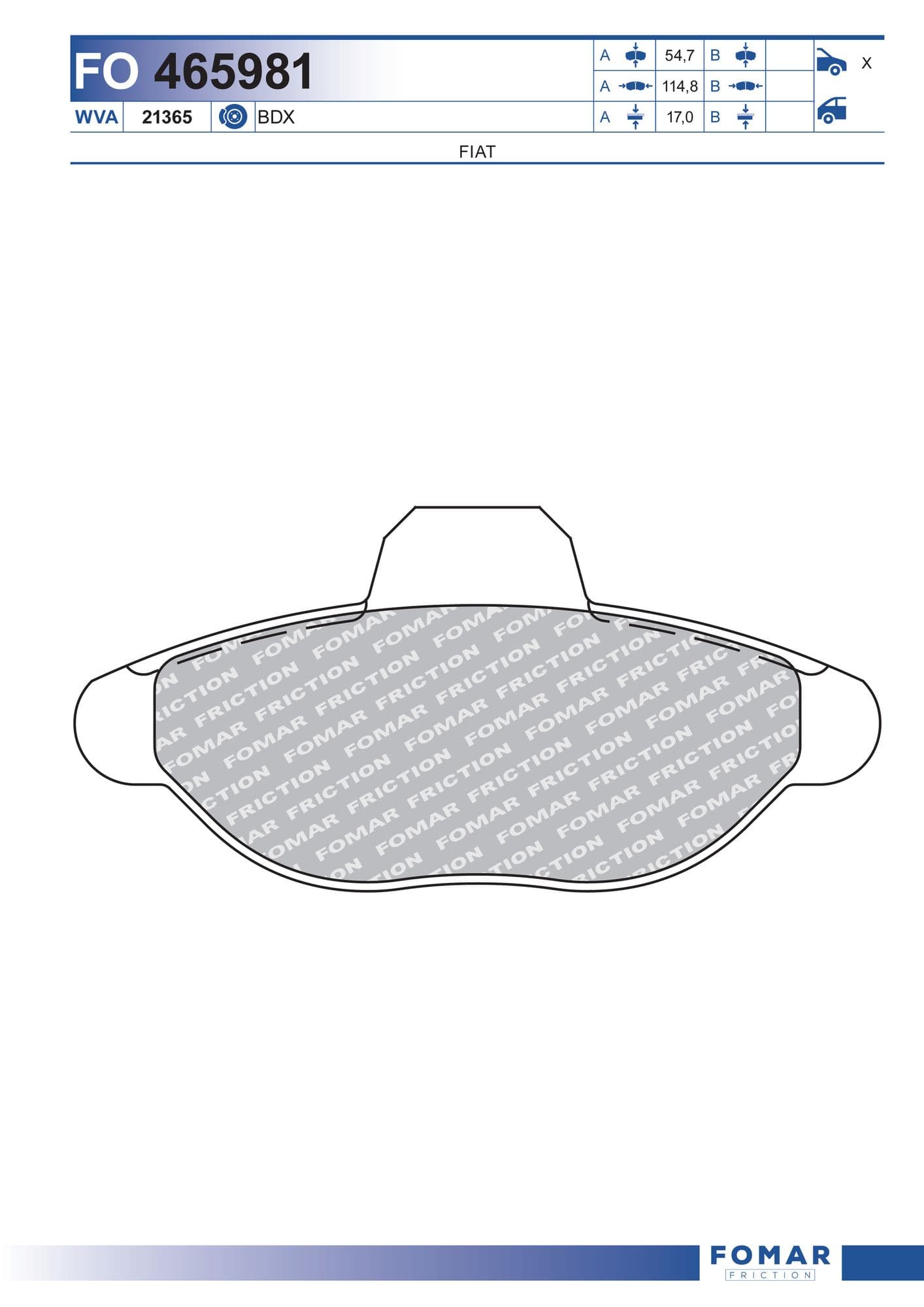 Fomar FO 465981