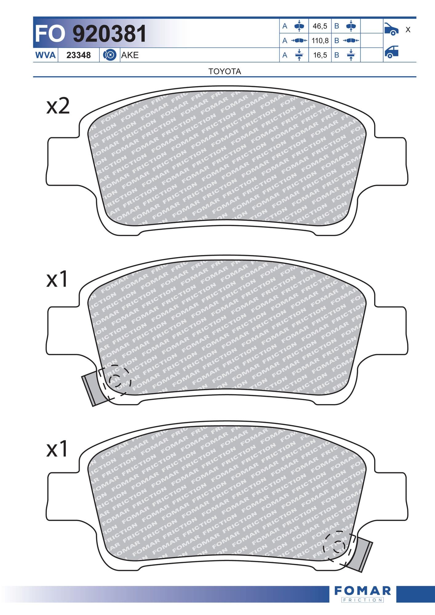 Fomar FO 920381