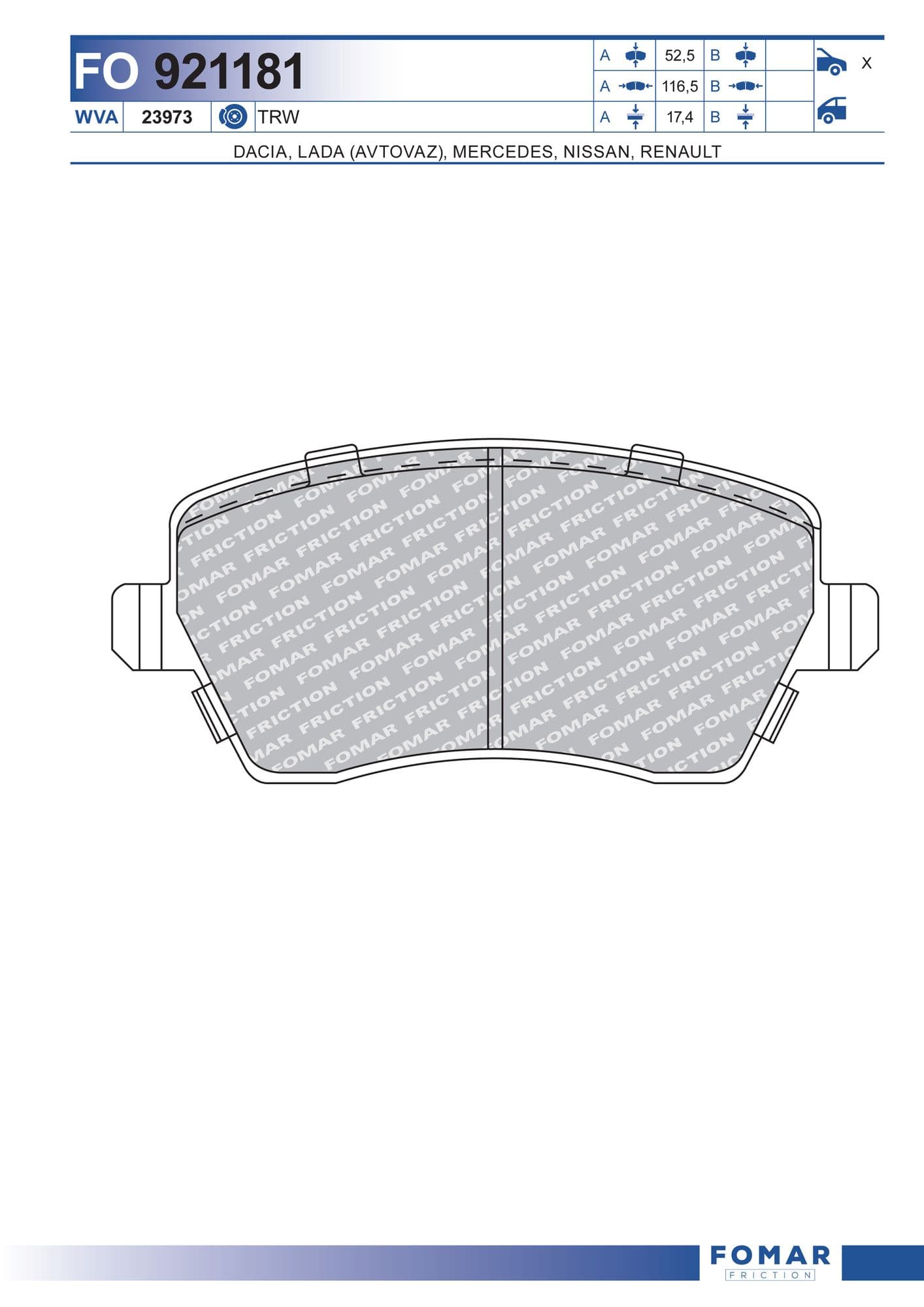 Fomar FO 921181