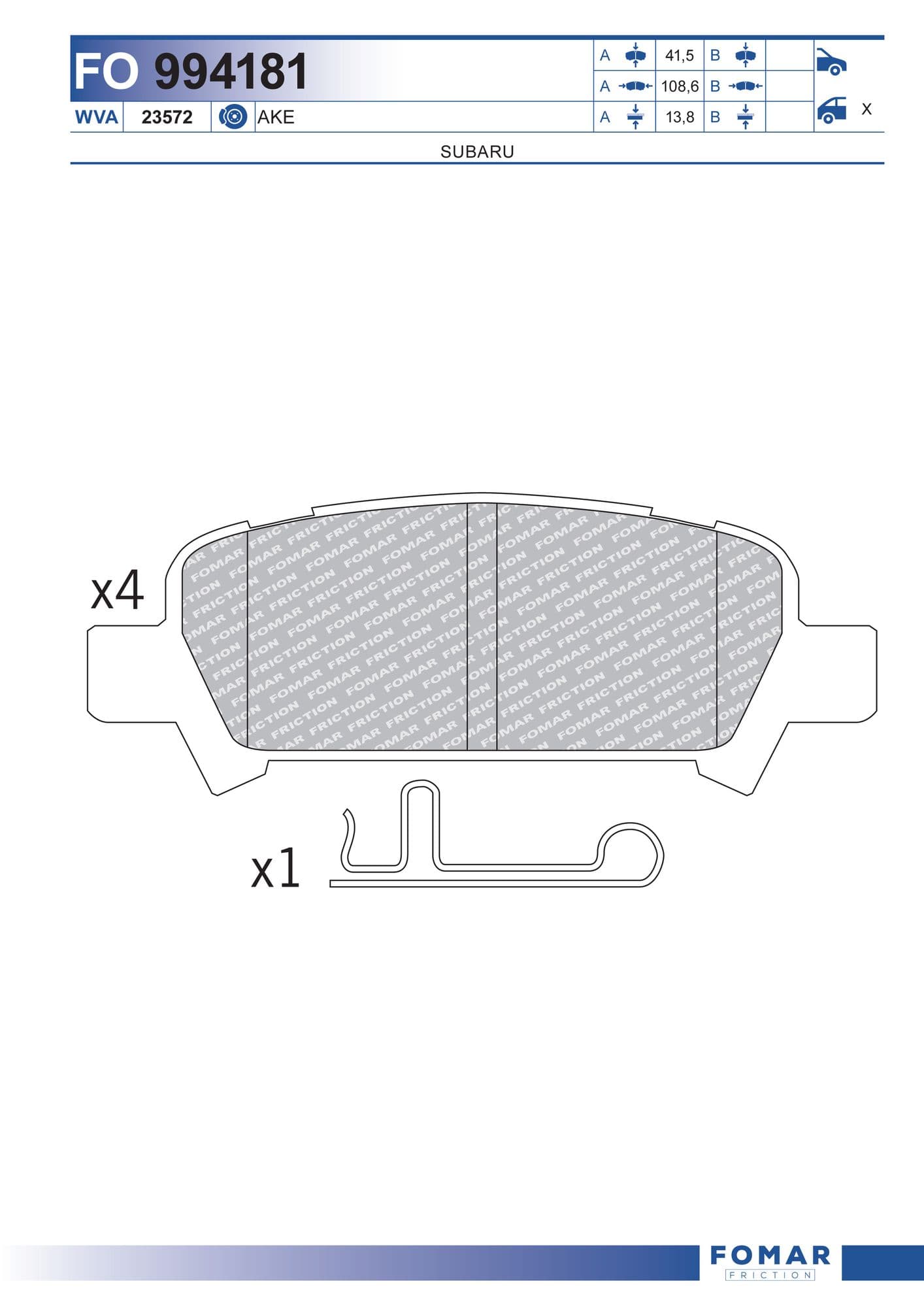 Fomar FO 994181